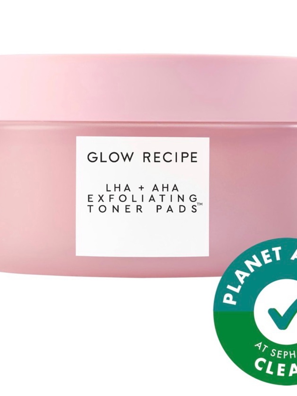 Glow Recipe Exfoliating Toner Pads — White & Pink Packaging